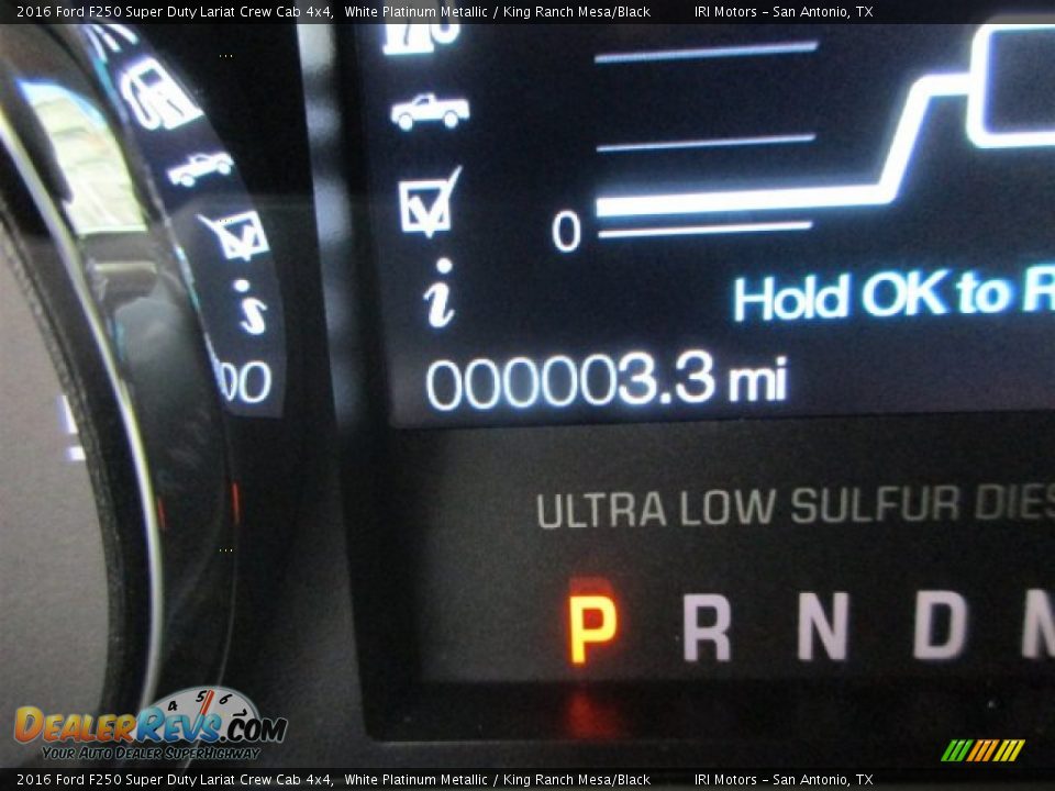 2016 Ford F250 Super Duty Lariat Crew Cab 4x4 White Platinum Metallic / King Ranch Mesa/Black Photo #23