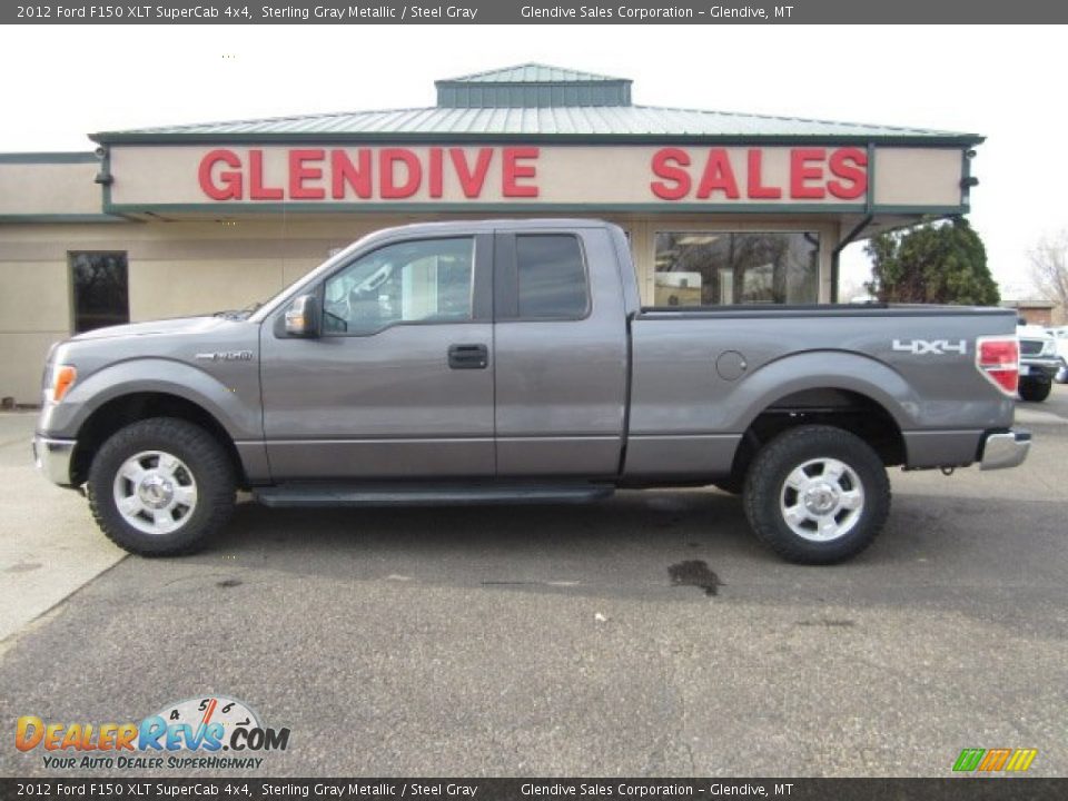 2012 Ford F150 XLT SuperCab 4x4 Sterling Gray Metallic / Steel Gray Photo #5