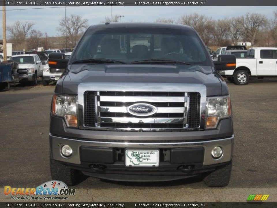 2012 Ford F150 XLT SuperCab 4x4 Sterling Gray Metallic / Steel Gray Photo #7