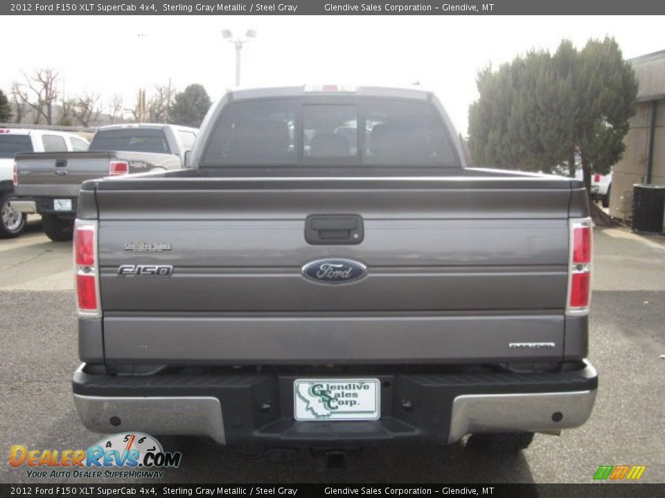 2012 Ford F150 XLT SuperCab 4x4 Sterling Gray Metallic / Steel Gray Photo #8