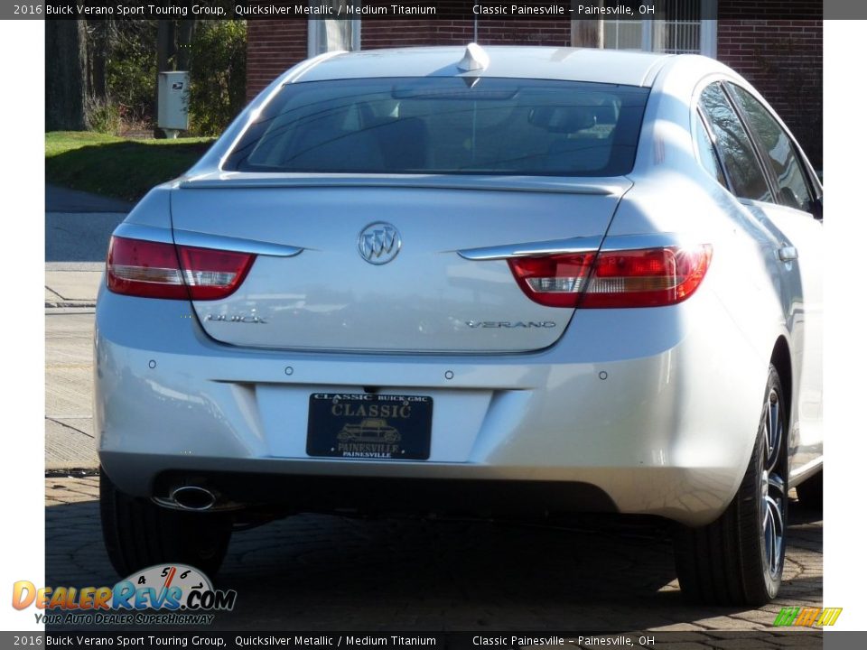 2016 Buick Verano Sport Touring Group Quicksilver Metallic / Medium Titanium Photo #3