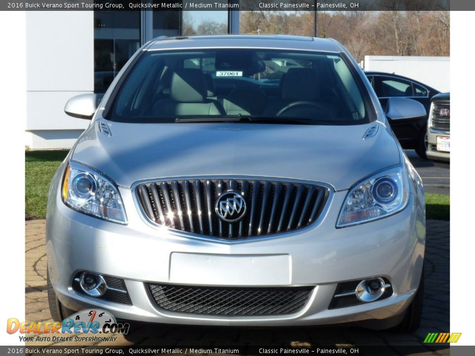 2016 Buick Verano Sport Touring Group Quicksilver Metallic / Medium Titanium Photo #4