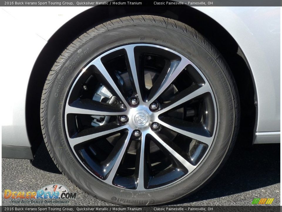 2016 Buick Verano Sport Touring Group Quicksilver Metallic / Medium Titanium Photo #5