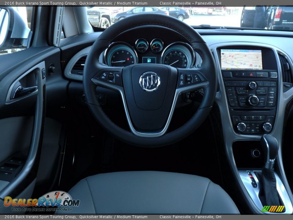 2016 Buick Verano Sport Touring Group Quicksilver Metallic / Medium Titanium Photo #6