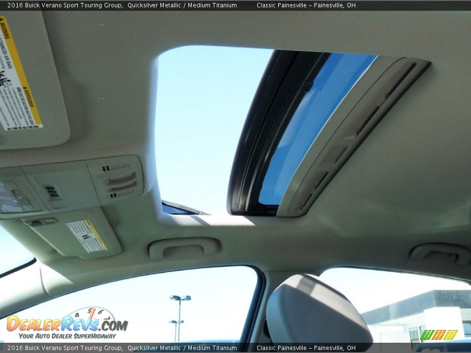 2016 Buick Verano Sport Touring Group Quicksilver Metallic / Medium Titanium Photo #7