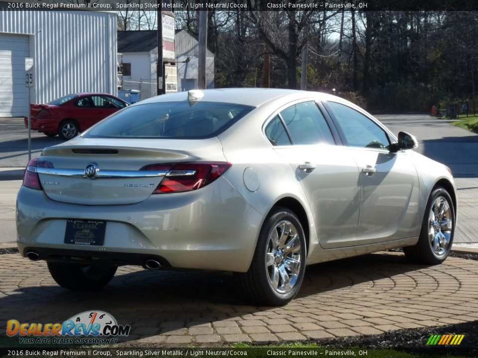 2016 Buick Regal Premium II Group Sparkling Silver Metallic / Light Neutral/Cocoa Photo #2