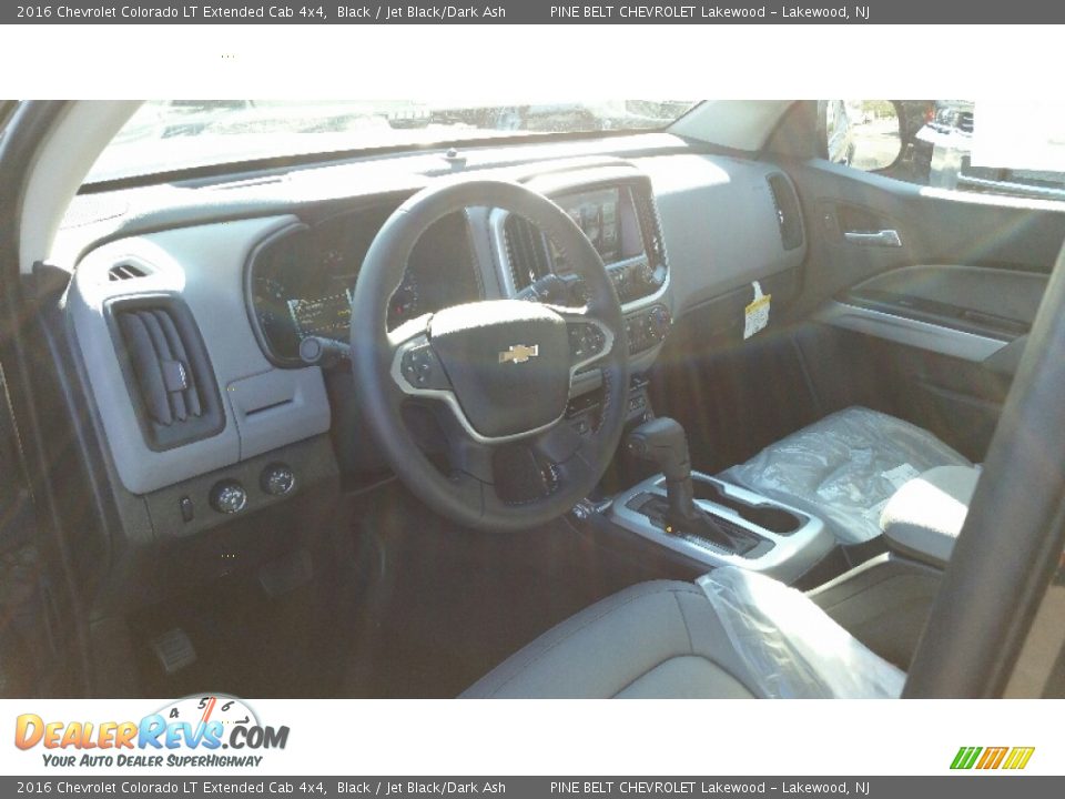 2016 Chevrolet Colorado LT Extended Cab 4x4 Black / Jet Black/Dark Ash Photo #6