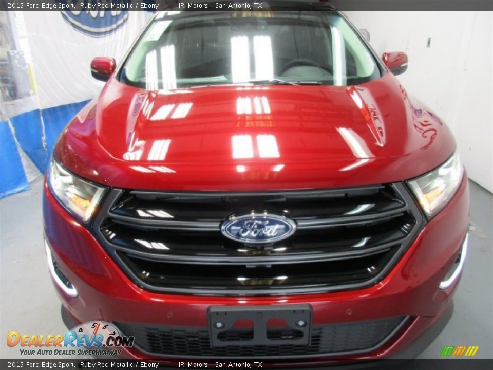 2015 Ford Edge Sport Ruby Red Metallic / Ebony Photo #2