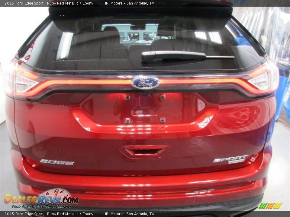 2015 Ford Edge Sport Ruby Red Metallic / Ebony Photo #5