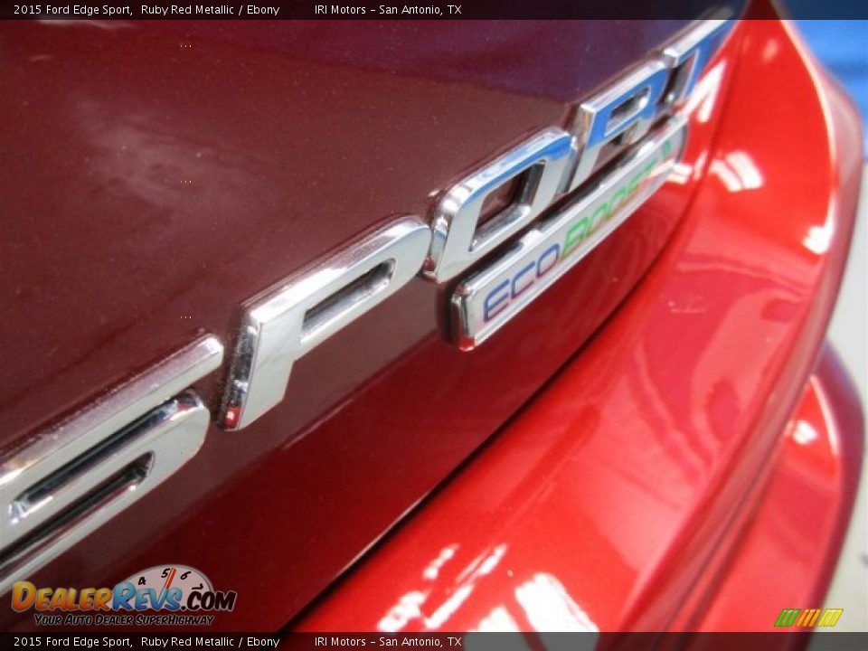 2015 Ford Edge Sport Ruby Red Metallic / Ebony Photo #7
