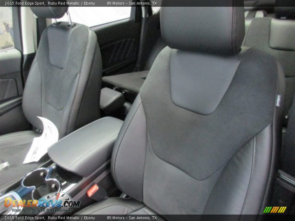 2015 Ford Edge Sport Ruby Red Metallic / Ebony Photo #9
