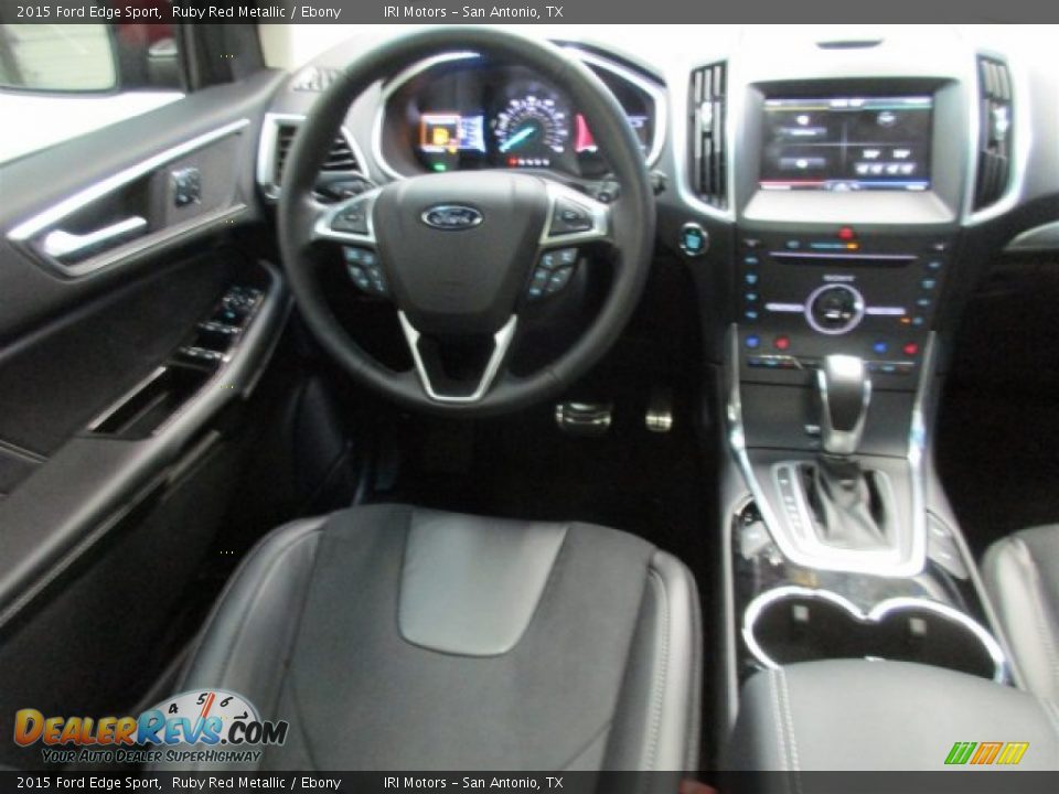 2015 Ford Edge Sport Ruby Red Metallic / Ebony Photo #11