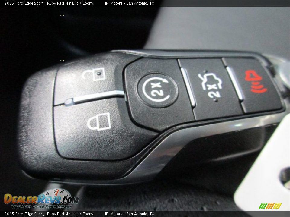 2015 Ford Edge Sport Ruby Red Metallic / Ebony Photo #27