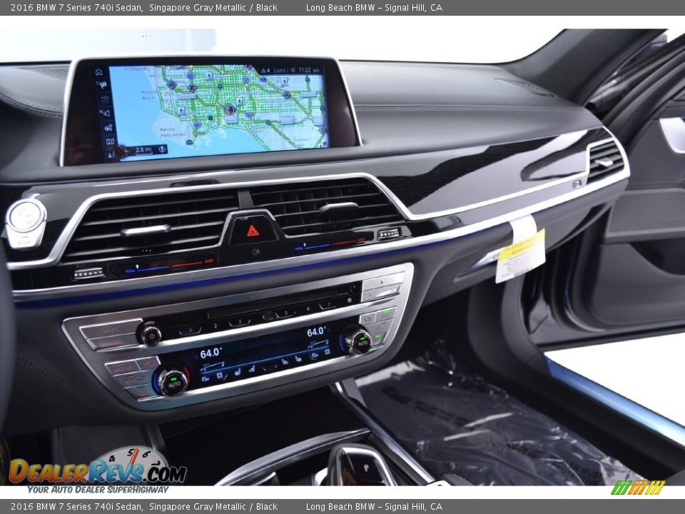 Controls of 2016 BMW 7 Series 740i Sedan Photo #12