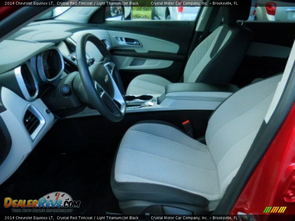 2014 Chevrolet Equinox LT Crystal Red Tintcoat / Light Titanium/Jet Black Photo #4