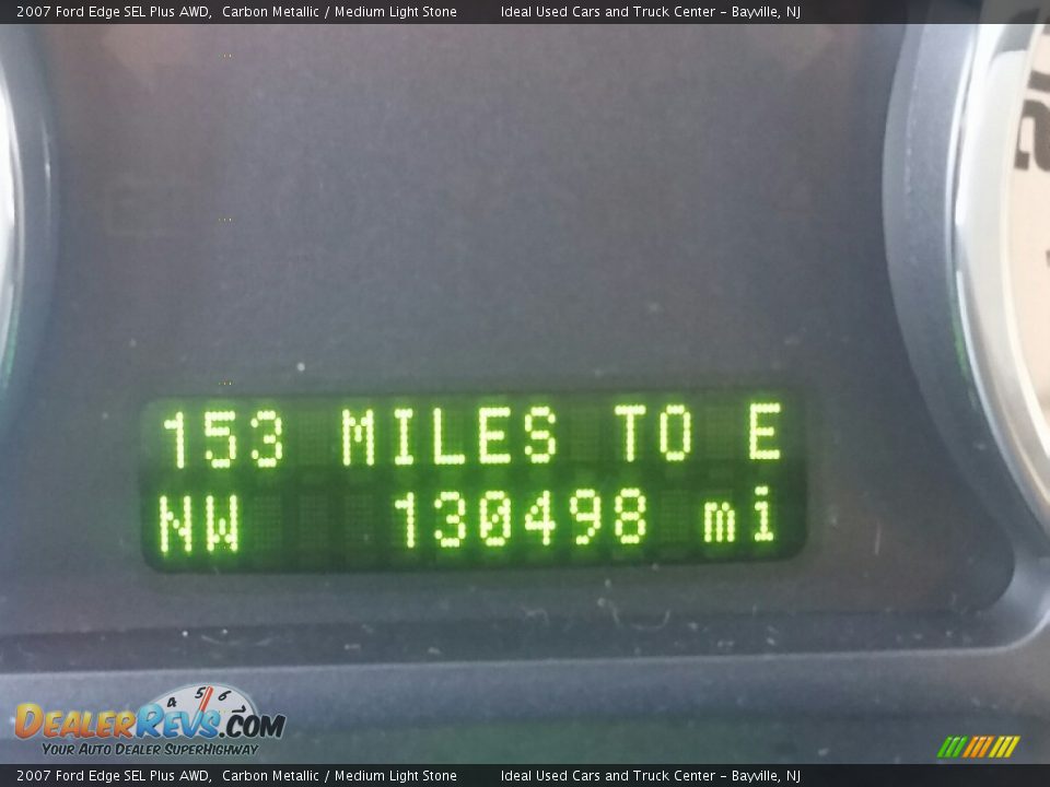2007 Ford Edge SEL Plus AWD Carbon Metallic / Medium Light Stone Photo #15