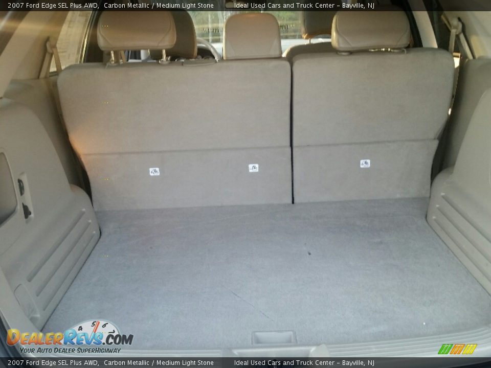 2007 Ford Edge SEL Plus AWD Carbon Metallic / Medium Light Stone Photo #27