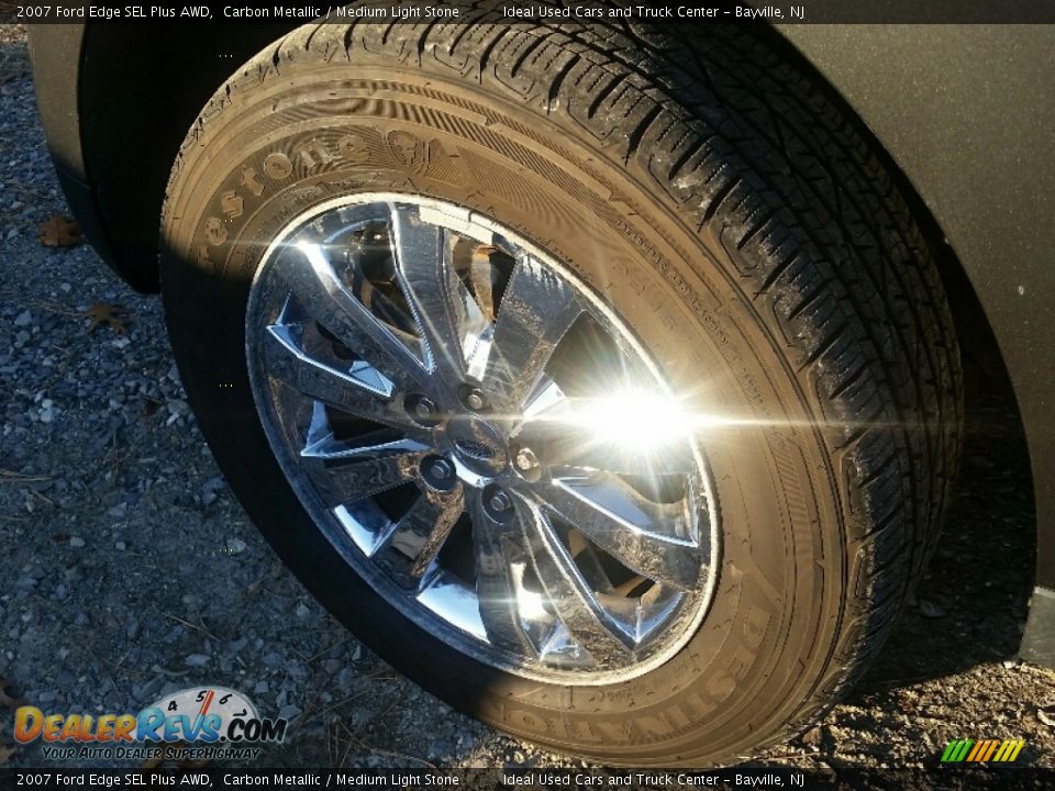 2007 Ford Edge SEL Plus AWD Carbon Metallic / Medium Light Stone Photo #29
