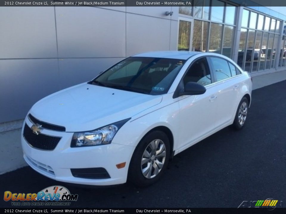 2012 Chevrolet Cruze LS Summit White / Jet Black/Medium Titanium Photo #1