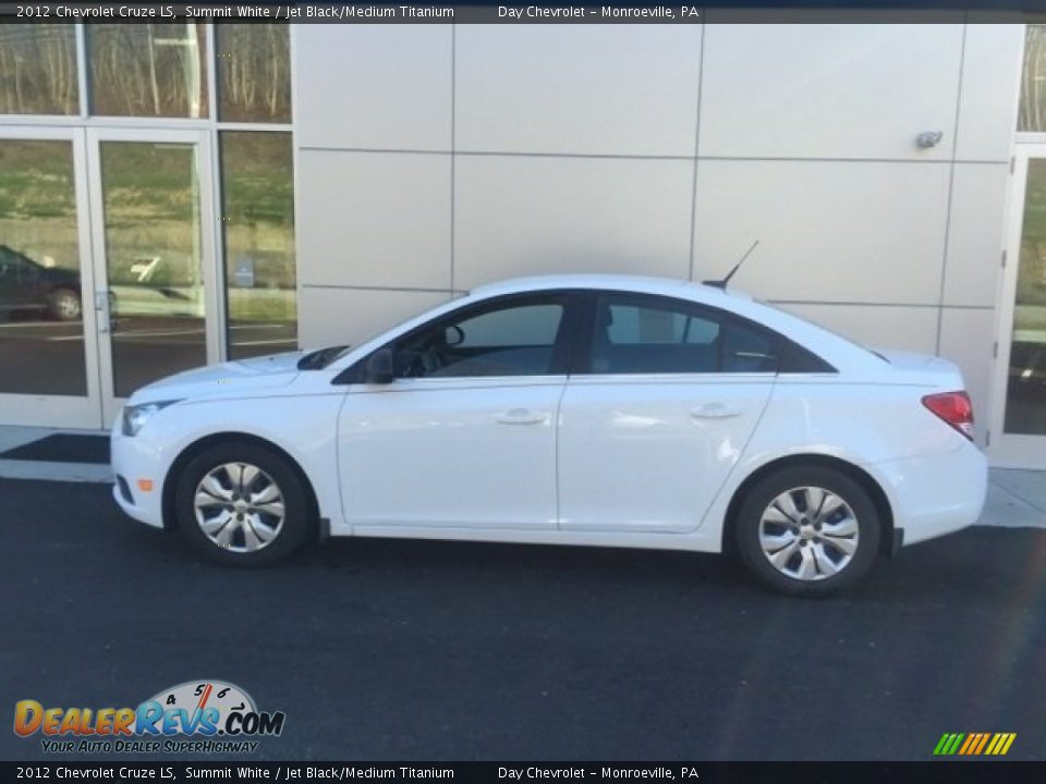 2012 Chevrolet Cruze LS Summit White / Jet Black/Medium Titanium Photo #2