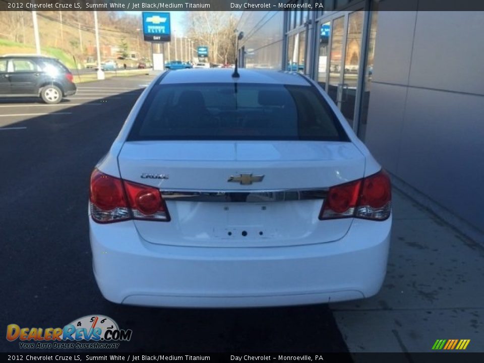 2012 Chevrolet Cruze LS Summit White / Jet Black/Medium Titanium Photo #4