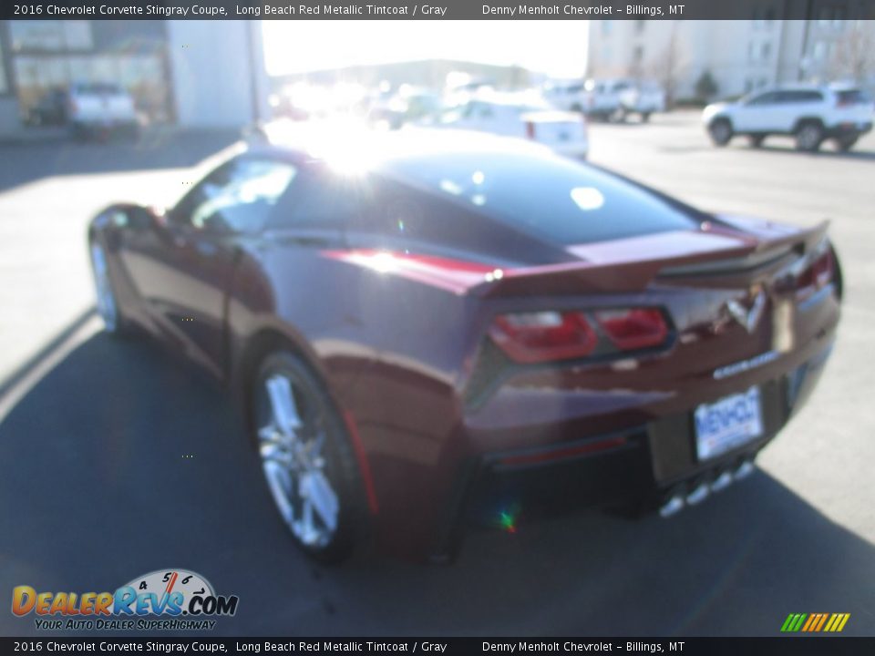 2016 Chevrolet Corvette Stingray Coupe Long Beach Red Metallic Tintcoat / Gray Photo #4
