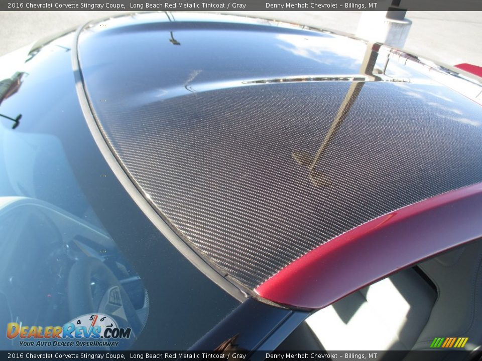 2016 Chevrolet Corvette Stingray Coupe Long Beach Red Metallic Tintcoat / Gray Photo #9