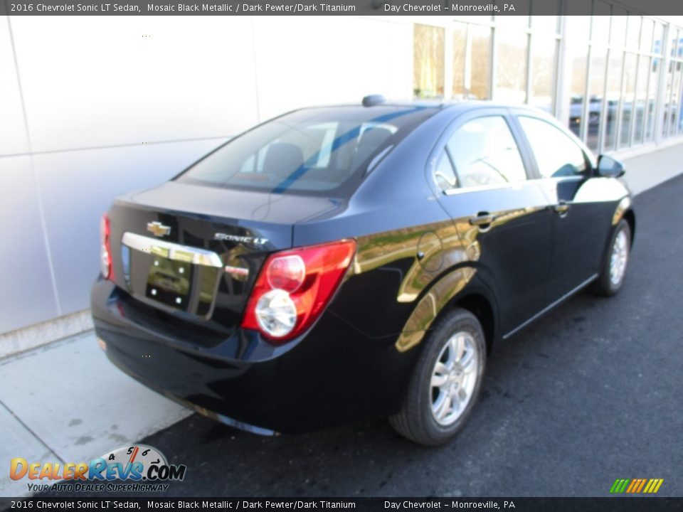 2016 Chevrolet Sonic LT Sedan Mosaic Black Metallic / Dark Pewter/Dark Titanium Photo #3