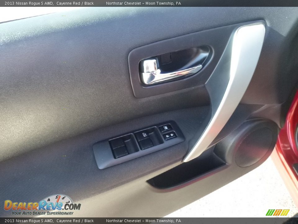 2013 Nissan Rogue S AWD Cayenne Red / Black Photo #17