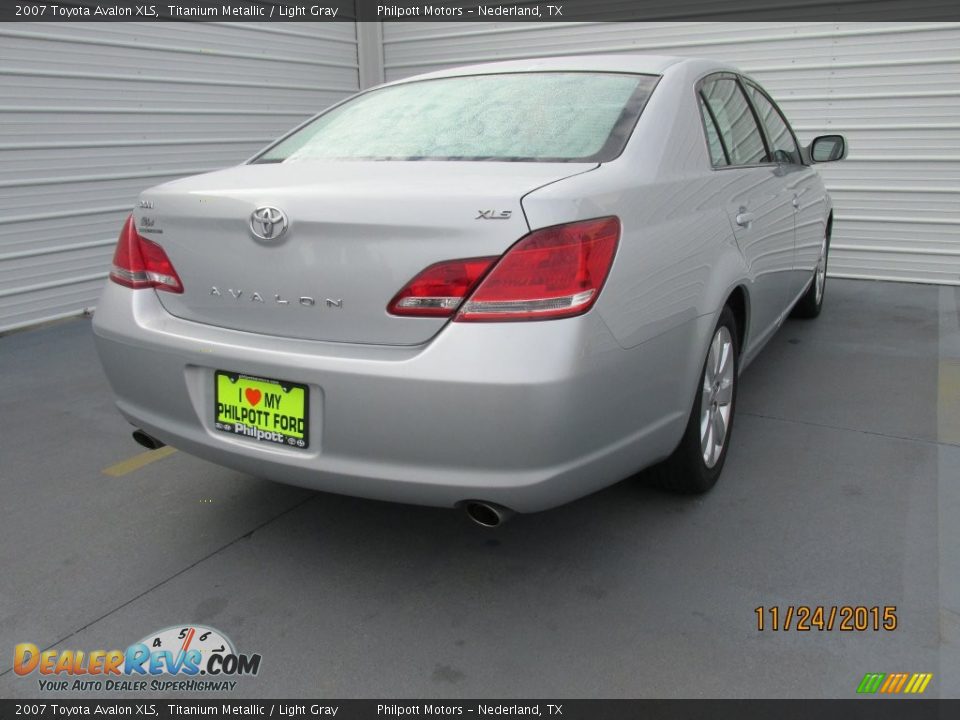 2007 Toyota Avalon XLS Titanium Metallic / Light Gray Photo #9