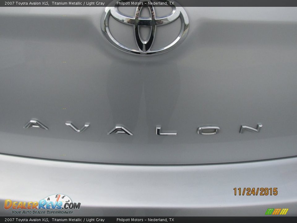 2007 Toyota Avalon XLS Titanium Metallic / Light Gray Photo #14