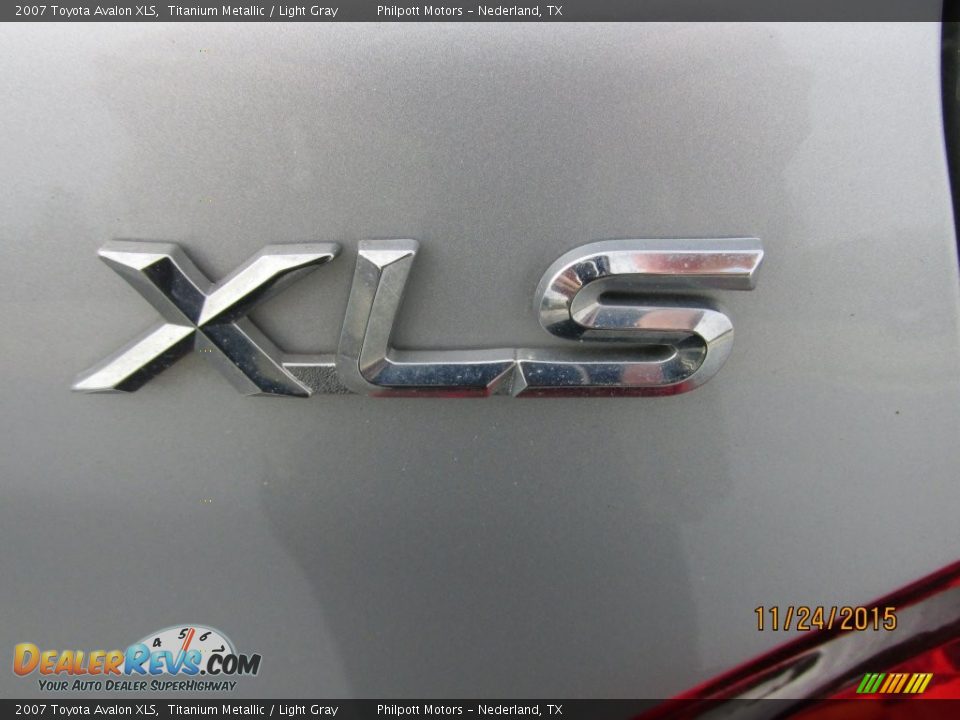 2007 Toyota Avalon XLS Titanium Metallic / Light Gray Photo #15