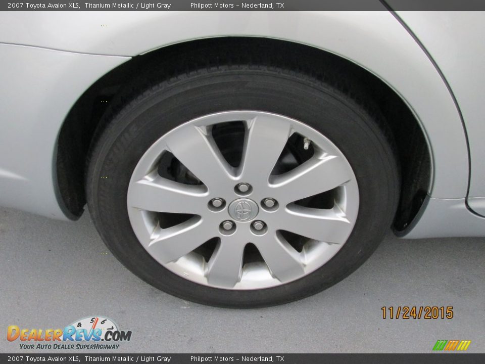 2007 Toyota Avalon XLS Titanium Metallic / Light Gray Photo #16