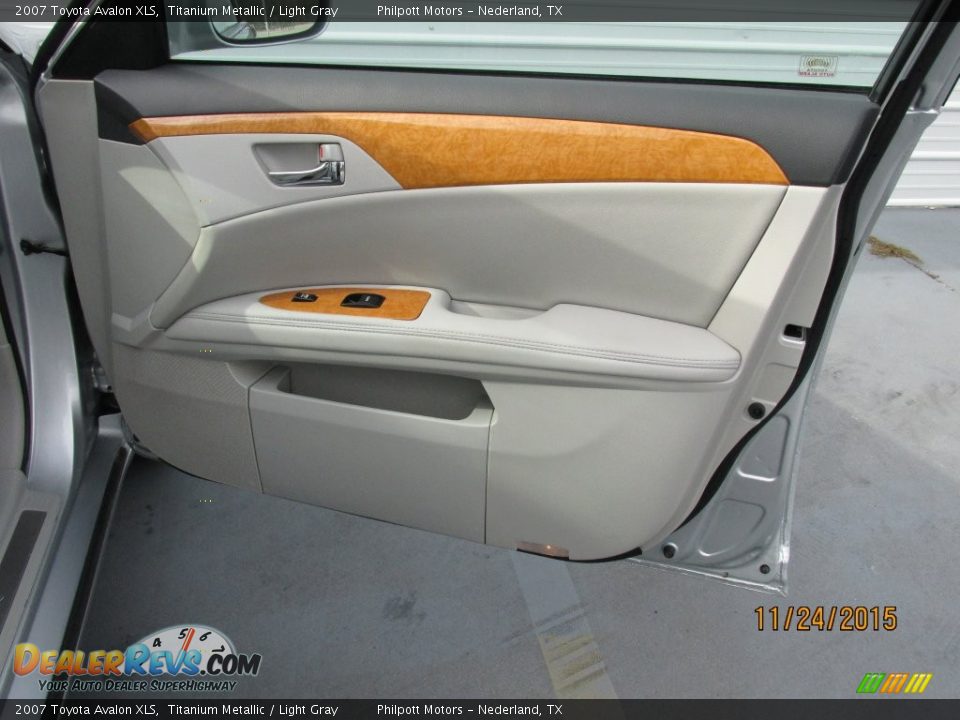 2007 Toyota Avalon XLS Titanium Metallic / Light Gray Photo #23