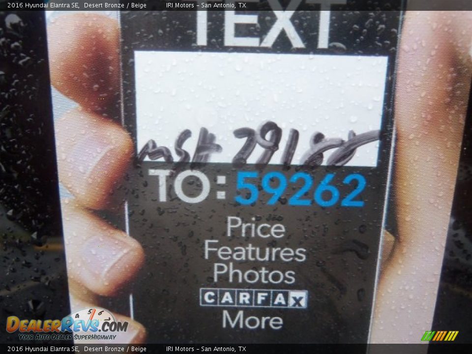 2016 Hyundai Elantra SE Desert Bronze / Beige Photo #4