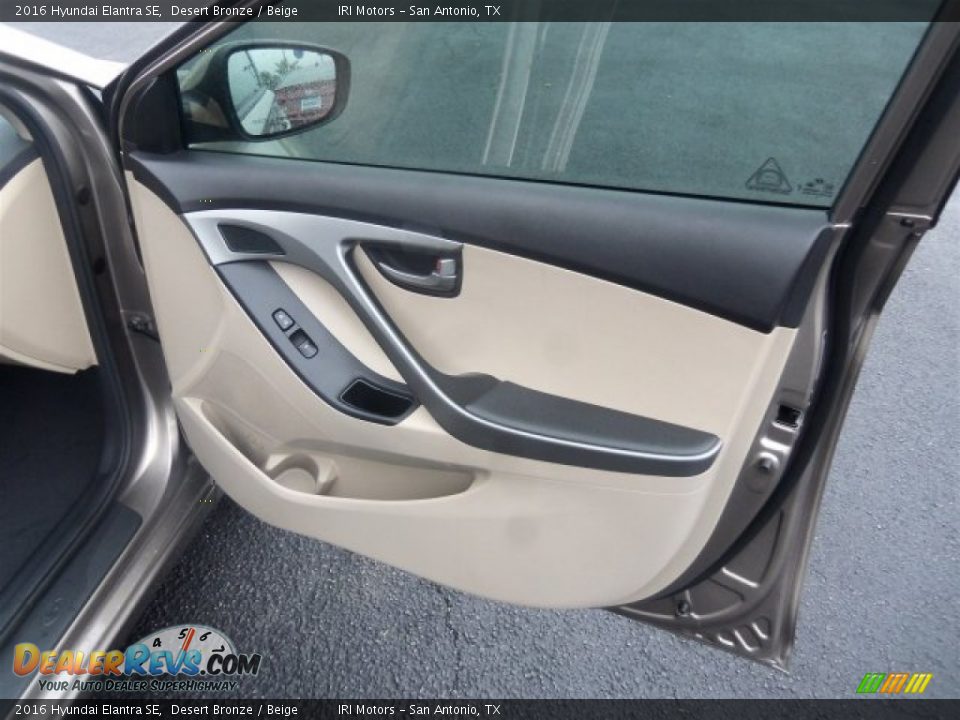 2016 Hyundai Elantra SE Desert Bronze / Beige Photo #13