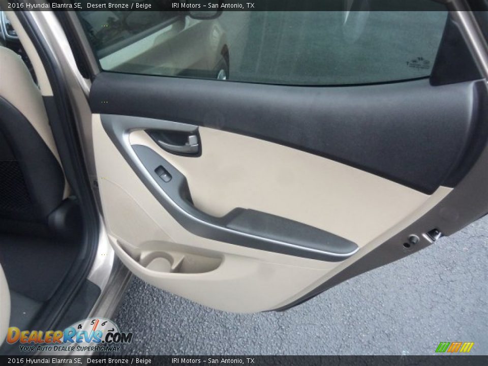 2016 Hyundai Elantra SE Desert Bronze / Beige Photo #15