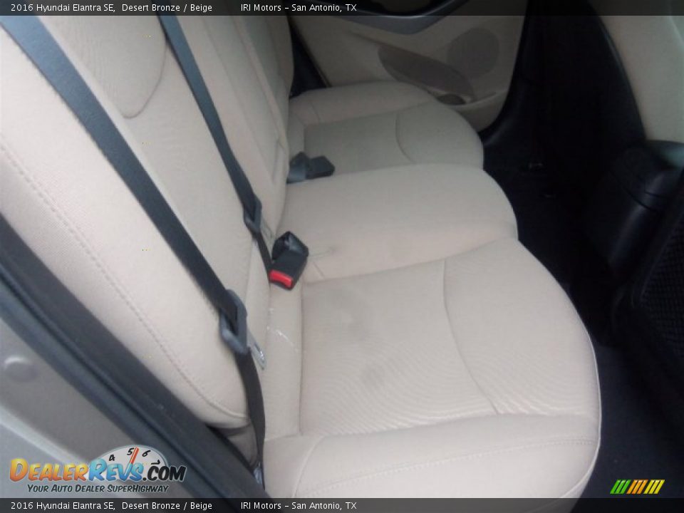 2016 Hyundai Elantra SE Desert Bronze / Beige Photo #16