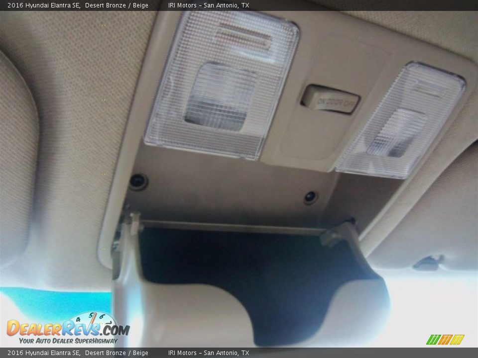2016 Hyundai Elantra SE Desert Bronze / Beige Photo #23
