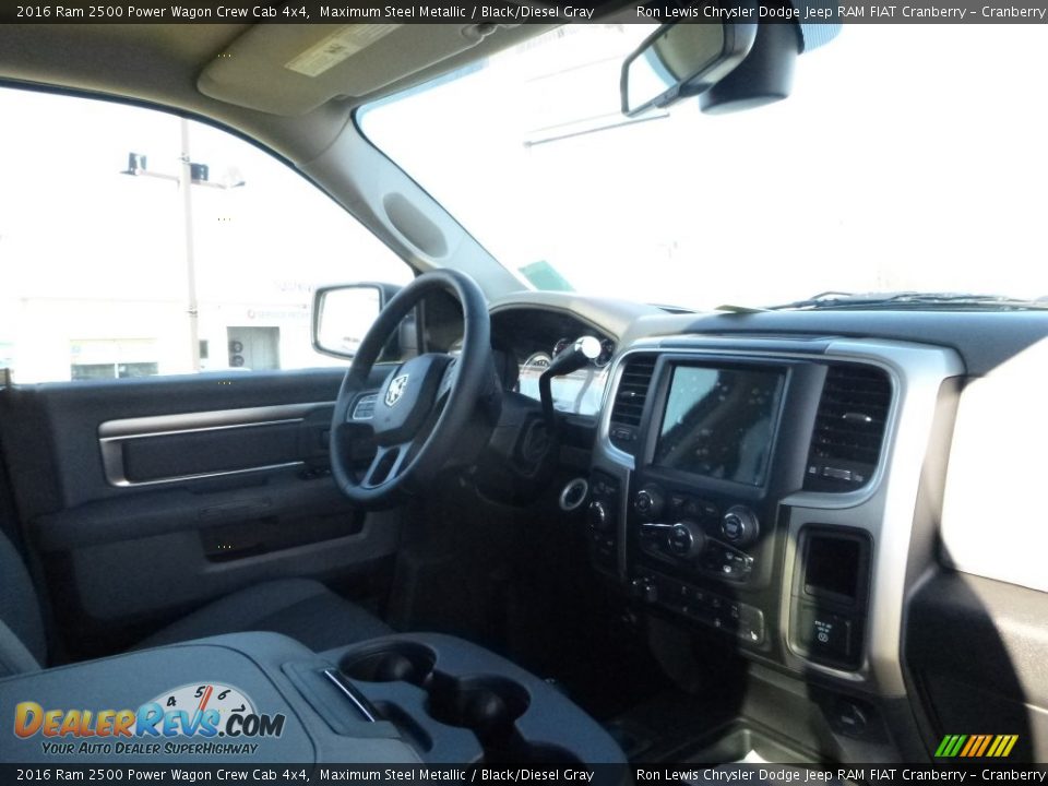 2016 Ram 2500 Power Wagon Crew Cab 4x4 Maximum Steel Metallic / Black/Diesel Gray Photo #10