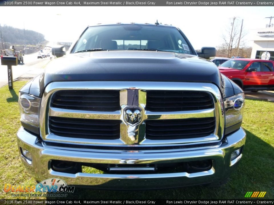 2016 Ram 2500 Power Wagon Crew Cab 4x4 Maximum Steel Metallic / Black/Diesel Gray Photo #13