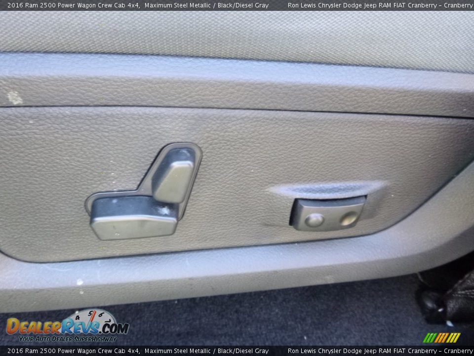 2016 Ram 2500 Power Wagon Crew Cab 4x4 Maximum Steel Metallic / Black/Diesel Gray Photo #15