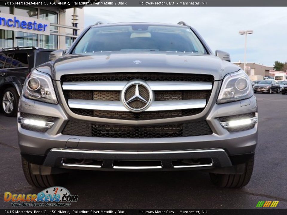 2016 Mercedes-Benz GL 450 4Matic Palladium Silver Metallic / Black Photo #2