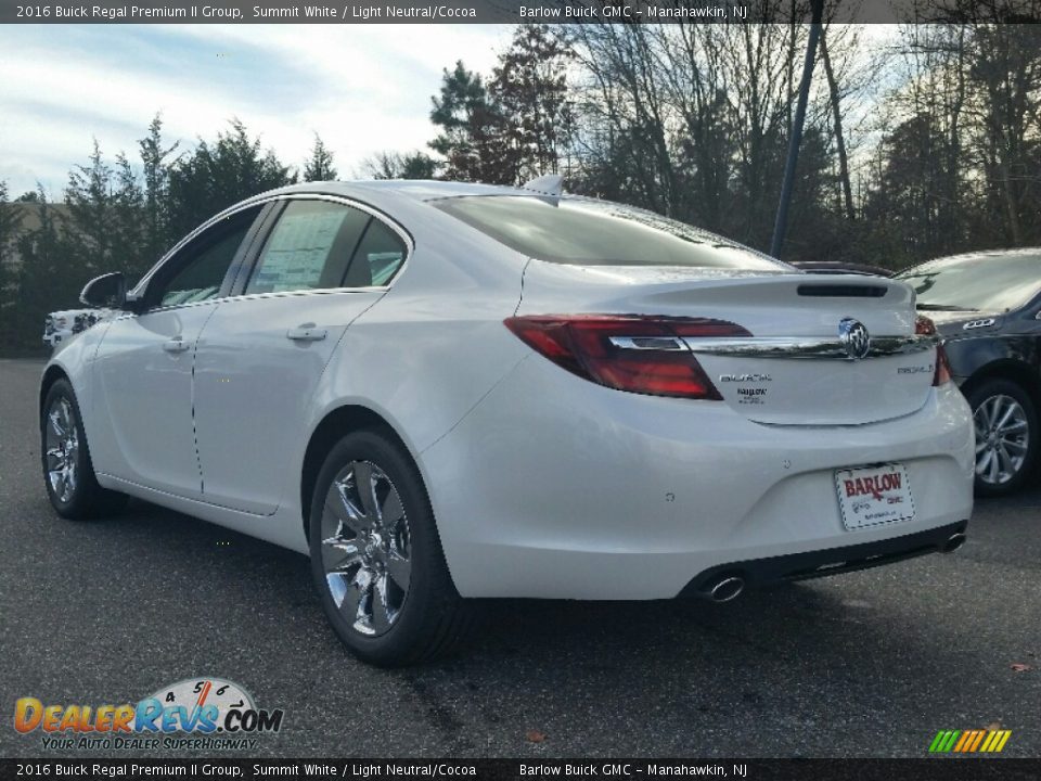 2016 Buick Regal Premium II Group Summit White / Light Neutral/Cocoa Photo #4