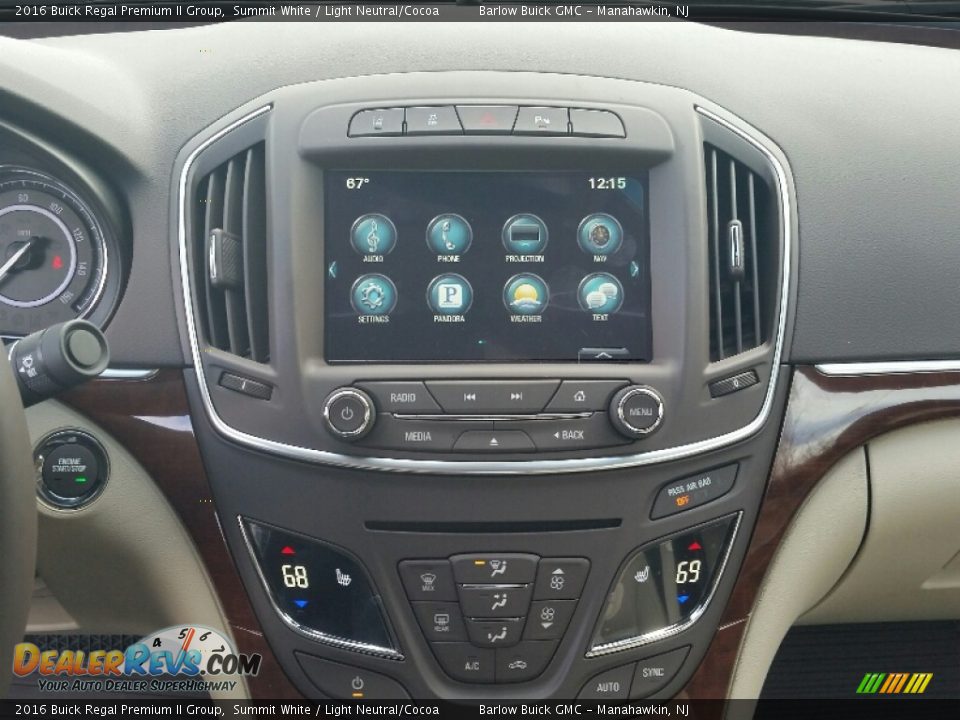 2016 Buick Regal Premium II Group Summit White / Light Neutral/Cocoa Photo #9