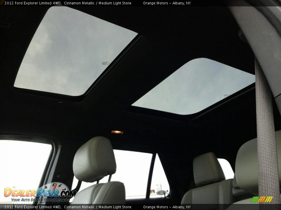 2012 Ford Explorer Limited 4WD Cinnamon Metallic / Medium Light Stone Photo #24