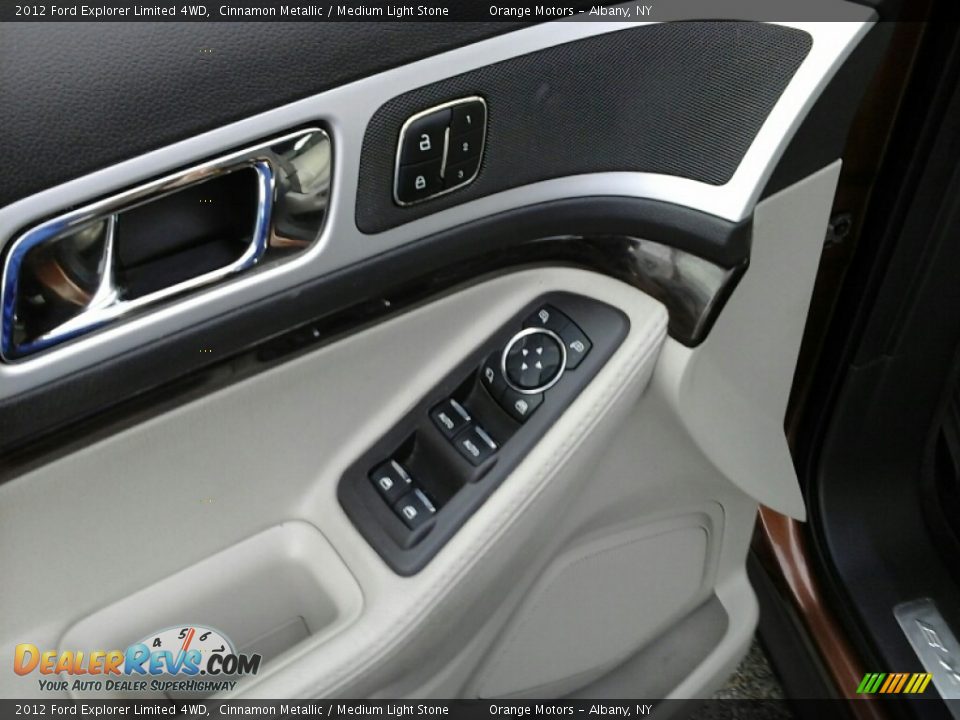 2012 Ford Explorer Limited 4WD Cinnamon Metallic / Medium Light Stone Photo #25