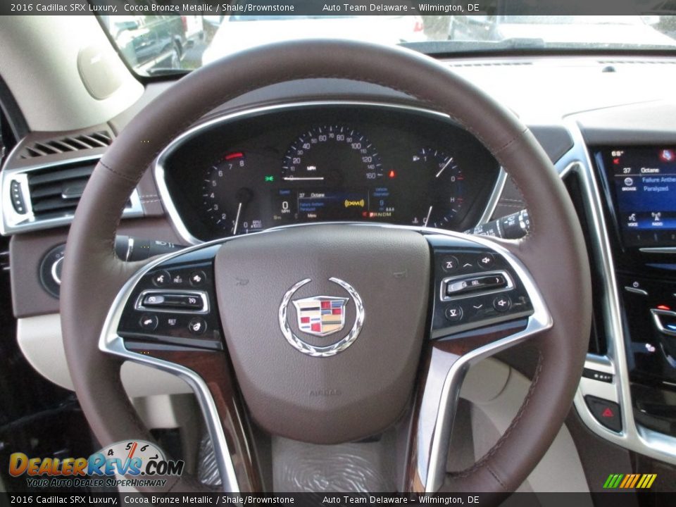 2016 Cadillac SRX Luxury Steering Wheel Photo #5