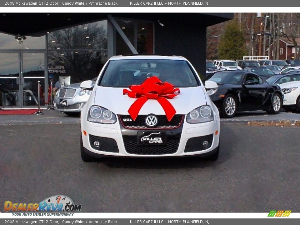 2008 Volkswagen GTI 2 Door Candy White / Anthracite Black Photo #2