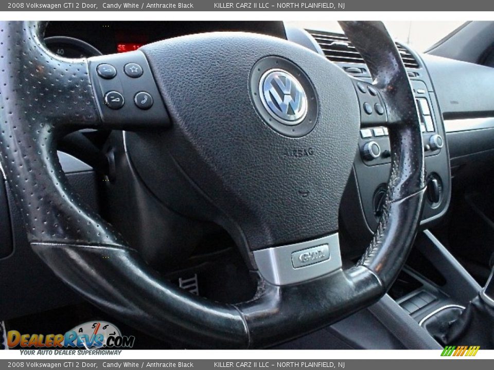 2008 Volkswagen GTI 2 Door Candy White / Anthracite Black Photo #21